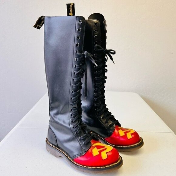 Vintage Rare Historic Antique Communism Soviet Banned Doc Martens - Picture 1 of 15